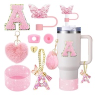 Stanley Cup Silicone Cup Accessories Stanley 26 Letter Accessories Set 30oz40oz Cup Decoration Cup S