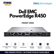 Dell EMC PowerEdge© R450 Series R450-4310-8-16G-1.2-755-3Y4H
