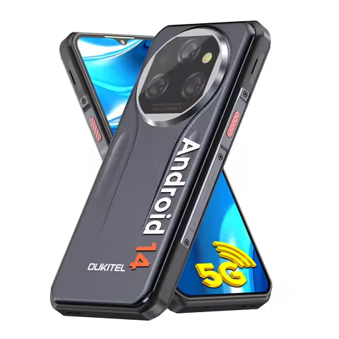 OUKITEL WP39 Outdoor Handy 5G - 24GB RAM + 256GB ROM Outdoor Smartphone Ohne Vertrag 11000mAh, Andro