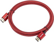(Rehomy) 8K 60HZ HDMI- Compatible Cable 4K 120Hz HDMI- Compatible Braided Cord Compatible with TV Monitor PC