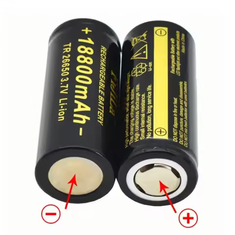 100% Original high quality 26650 battery 18800mAh 3.7 V 50A lithium ion battery for 26650 LED flashl