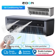Edon E868 Wall-Mounted Air Cooling Fan 20W Power Rechargeable Portable Air Conditioner 30S Quick Coo