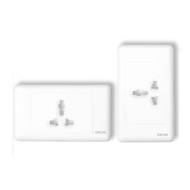 Single Universal Socket + Single 2-Prong 16A OKOM Socket
