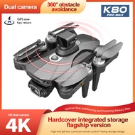 K80 PRO MAX Drone 5G WiFi FPV มอเตอร์ไร้แปรง GPS ส่งคืนกล้อง HD คู่8K 360 ° เลเซอร์เลี่ยงของเล่นโดรนโดรน RC
