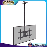 Ceiling TV Mount Hanging Extended Adjust Tilt Swivel TV Wall Mount Load TV Holder Bracket Gantung Si