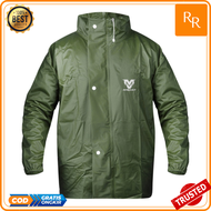 Jas Hujan Raincoat Pria Wanita Dewasa Setelan Bahan Karet PVC Jumbo Tebal Premium Ori Keren Terbaru 