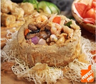 Perfect Five  Golden Yam Ring/ Yam Basket  五佳  黄金芋头圈( Without Ingredients)  Min 2 Pkt  Handmade / Frozen