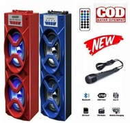 Speaker karaoke Terlarissss MH-36BT Bonus Mic Werless