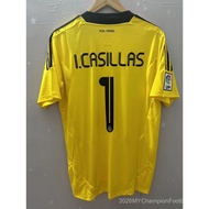 【Retro SSS+】11-12 Real Madrid Goalkeeper I.CASILLAS High-Quality Personalized Retro Football Jersey