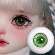 Bjd Eyeball Green Gradient Flashing Eye Pattern 12mm14mm16mm18mm Glass Eyeball Small Rainbow Film