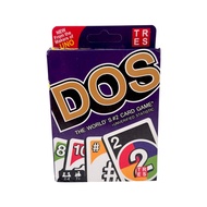 U-N0 DOS EDUCATIONAL GAME CARD / CHILDREN'S UN-0 CARD