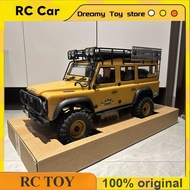 Kereta RC Skala 1/10 FMS Berlesen Land Rover Camel Cup Simulasi RC Crawler FCX10 Sistem Gear 2 kelaj