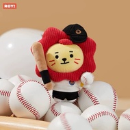 ROY 6 baseball Keychain Doll