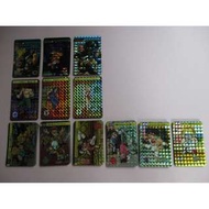 BANDAI Street Fighter 2 街頭霸王 萬變咭 激鬥 本彈 特別彈 POWER LEVEL 3 閃 中閃 卡 pp