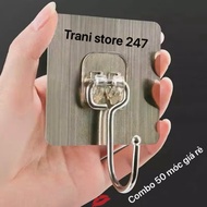 (Combo 50c) Super strong wall hook with good adhesion