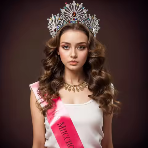 Baroque Crystal Crown Miss Universe Crown Rhinestone Pageant Prom Crowns Bridal Wedding Hair Accesso