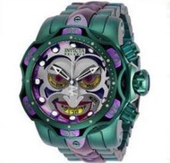 invicta幻彩小丑新款巴西 英弗它系列男士鋼帶石英手錶