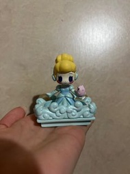 正版 無盒 迪士尼 悠閒假日 公主 盲盒 灰姑娘