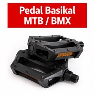 Bicycle Pedal Plastic Pedal PVC (One Pair) Pedal Basikal MTB/BMX