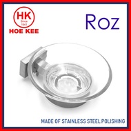ROZ HK28-02 SINGLE SOAP DISH S/S