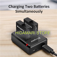 🔋Ready Stock📸 KINGMA BATTERY GOPRO charger FOR GOPRO 5/6/7/8/ gopro hero 8 battery/GOPRO 7 BATTERY