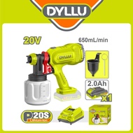 DYLLU DTSU30662 Cordless Spray Gun 20v