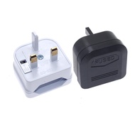 European Euro EU 2 Pin to UK 3Pin Power Socket Travel Plug Adapter Converter Wall Charger Adapter Connector New