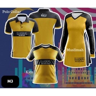 BAJU MERDEKA 2023 MICROFIBER JERSEY MUSLIMAH COLLAR JERSEY BUDAK MERDEKA