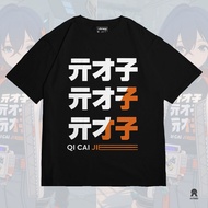 Belle Zenless Zone Zero ZZZ Game Cosplay T-Shirt Cotton Combed 24s Japanese Antihero Cloth Clothes