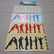 BTS CUTTING STICKER ARMY STICKER