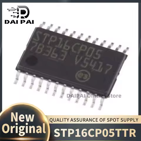 (10piece)100% New original STP16CP05TTR STP16CP05 TSSOP24 LED array driver chip