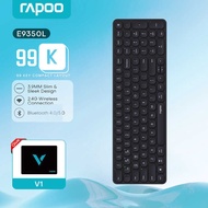 Rapoo E9350L Wireless Rechargeable Keyboard Multi-Mode Bluetooth Multi-Device for Laptop High Qualit