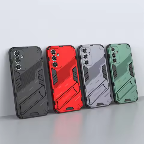 For Samsung Galaxy A54 Case Cover For Samsung A54 Capas New PC Phone Back Bumper Shockproof Kickstan