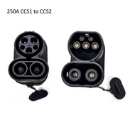 GGCG Sixpence 250A 1000V CCS1 to CCS2 Electric Vehicle Adapter New CCS1 Connector to CCS2 DC Fast EV