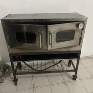 oven panggangan gas 2 pintu beroda bekas malang jatim elpiji oven kue