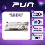 Leobog HI75C Aluminum Mechanical Keyboard – 3 Connection Modes, RGB LED, Layout 75%