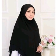 🔥Tudung Sarung 3 LAYER 4XL PREMIUM🔥 Tudung Sarung Laugh Chiffon BERDAGU  SUBA KHIMAR Umrah