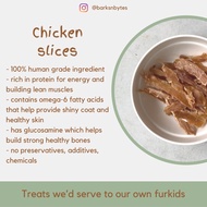 Barks ‘n’ Bytes Chicken Breast Slices