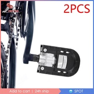 [Prettyia1] Folding Pedals Ultralight Mountain Bikes Strong Bike Foldable Pedals