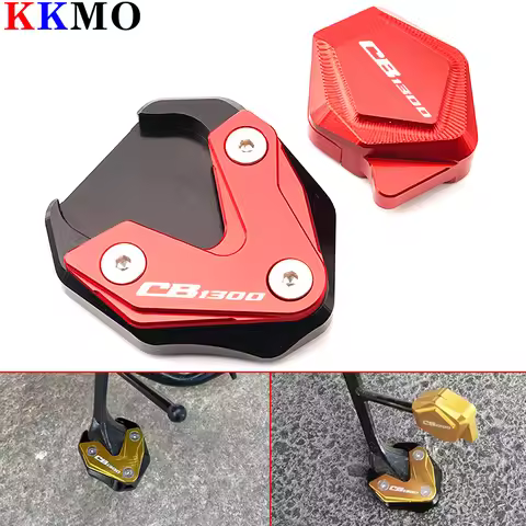 CB1300 Accessories CNC Side Stand Enlarge & Support Kickstand Column Auxiliary For HONDA CB1300 CB 1