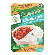 bundle of 2 Boxes-Ready to eat plant based instant food Rendang Lamb with Steamed Rice/Vegetarian Meal