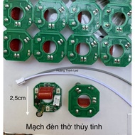 Led light circuit, glass altar lamp circuit board, glass and crystal altar lamp pin, uses 220v elect