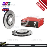 จานเบรคหน้า CITROEN C2 C3 C4 C5 DS3 DS4 XSARA PEUGEOT 1007 2008 206 207 208 301 307 09 8695 11 BREMB