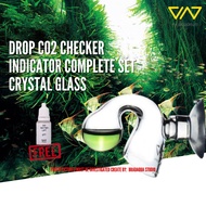 VIV Crystal Glass Drop C02 Checker Indicator Complete Set