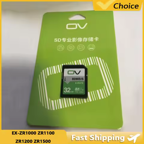 For Casio EX-ZR1000 ZR1100 ZR1200 ZR1500 Digital Camera Memory Card 32G Memory Card Replacement Part