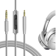 Geekria cáp truyền âm thanh với Mic tương thích với tai nghe Bose QuietComfort SE qc45 QC35 II QC35
