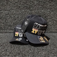 RAIDERS NATION Unisex Premium Fashion Hat Black White Stripe Baseball Cap Mirror Original