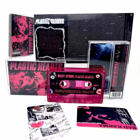 Rock Miley Cyrus Music Tape Plastic Hearts Album Midnight Sky Cassettes Cosplay Walkman Car Recorder
