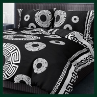 Market Mix 3in1 Bedding Set ( 2 pillowcases and 1 fitted Sheet ) NQ4262B