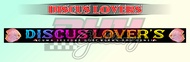 Stiker Aquarium Arowana | Discus Lovers | Koki Hepi | Glowfish | Ikan Koi | Aligator | Afrika Fronto